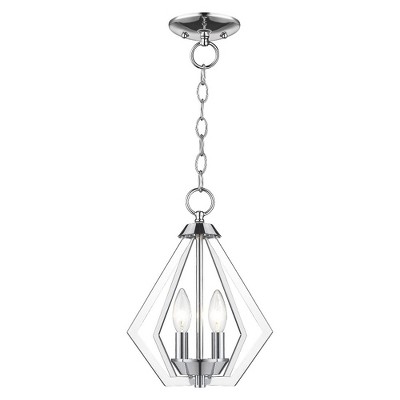 Livex Lighting Prism 2 - Light Chandelier in  Polished Chrome