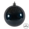 Vickerman Midnight Blue Ball Ornament - 3 of 4