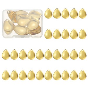 Unique Bargains Metal Curved Fishing Spinner Baits with Plastic Storage Box 40 Pcs - 1 of 4