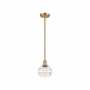 Rochester - 1 Light Stem Hung Mini Pendant In Industrial Style-7.88 Inches Tall and 5.88 Inches Wide - 1 of 1