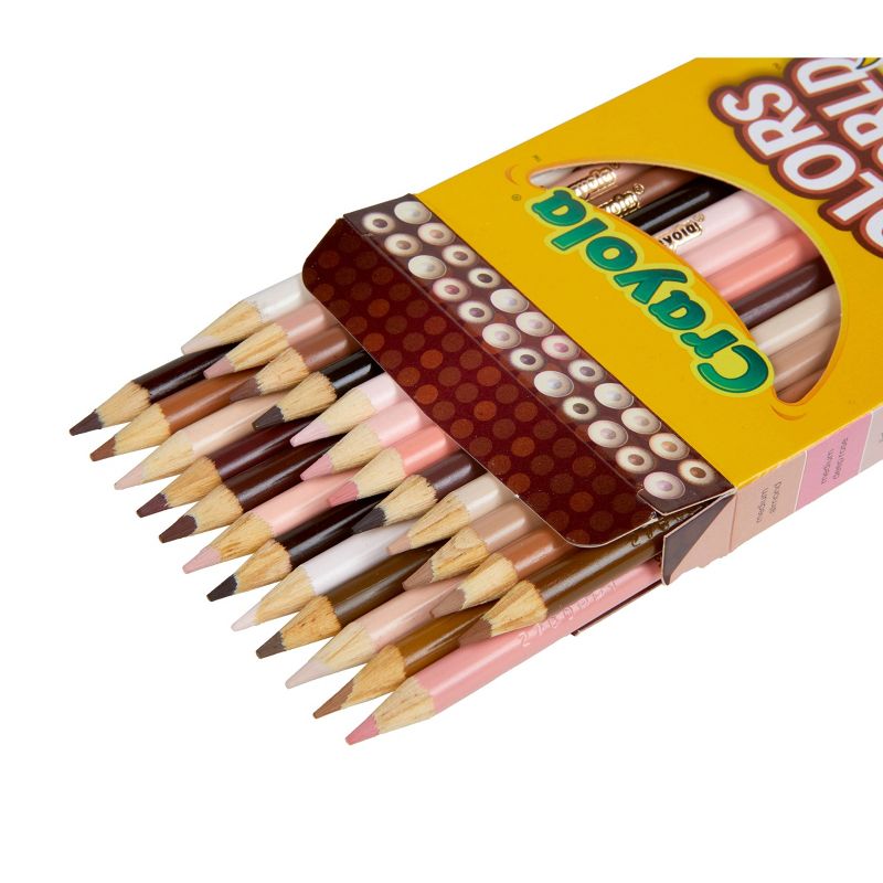Crayola 24ct Colors of the World Colored Pencils, 3 of 9