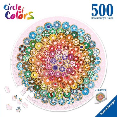 Ravensburger Circle of Colors Donuts Jigsaw Puzzle - 500pc