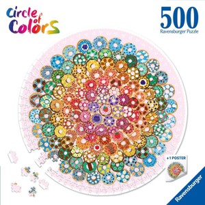 Ravensburger Circle of Colors Donuts Jigsaw Puzzle - 500pc - 1 of 4