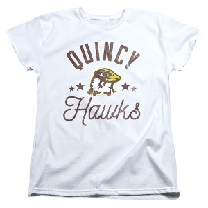 Women's Quincy University Hawks T-Shirt - 1 of 4