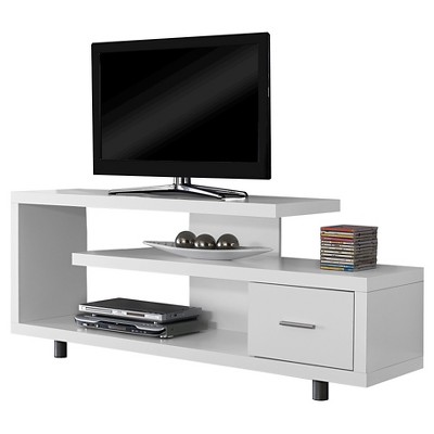 target white entertainment center