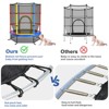 Infans 55" Kids Trampoline Bouncing Jumping Mat Recreational Trampoline W/Enclosure Net - 4 of 4