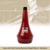 Denis Wick 5505 Straight Mute for Trombone - Hand-Spun Aluminum, Natural Cork - Brilliant Tone, Tight Bell Fit - For Practice or Performance - 5.15 oz - 3 of 4