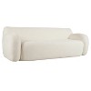 LOVMOR U_Style 81.5" Minimalist Compression Sofa, Curved Design, 3-Seater Casual Sofa for Living Rooms, Bedrooms, and Apartments - 4 of 4