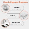 6-Pack Clear Freezer Organizer Bins with Lids for Kitchen & Pantry - 4 of 4