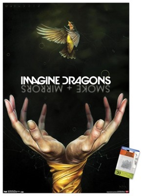 Trends International Imagine Dragons - Smoke Unframed Wall Poster Prints