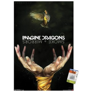 Trends International Imagine Dragons - Smoke Unframed Wall Poster Prints - 1 of 4