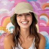 DALIX Solid 100% Cotton Unisex Outdoor Summer Bucket Hat in - 2 of 4