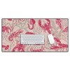 DESIGN D'annick Red Lobster Viva Magenta Desk Mat - image 2 of 4