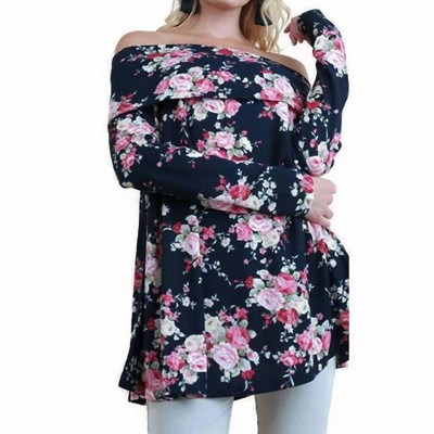 Women's Rose Garden Off the Shoulder Top - umgee