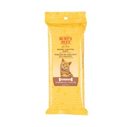 Burt's Bees Dander Reducing Wipes with Colloidal Oat Flour for Cats - 50ct