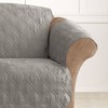 Microfiber Non-Skid Loveseat Furniture Protector - Sure Fit - 3 of 3