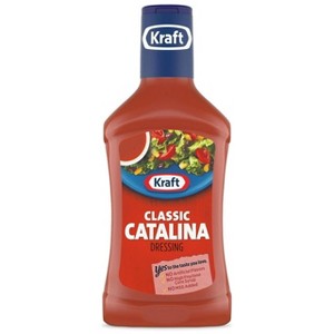 Kraft Classic Catalina Dressing, 16 fl oz Bottle, Pack of 2 - 1 of 2