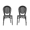 Alamont 2pk Commercial Thonet Stacking Chairs - 3 of 4