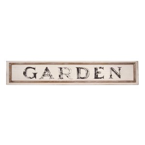 Transpac Wood/MDF Long Garden Wall Decor Home Decorations Spring - 1 of 1