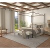 Emerson Modern Abstract Gray/Ivory Area Rug - 2 of 4