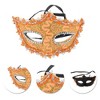 Unique Bargains Pointed Head Dragon-Design Half Face Party Mask 1 Pc - 3 of 4