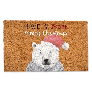 Creative Products Have a Beary Merry Christmas 30 x 18 Door Mat - 1 of 1