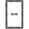 PosterPalooza | Panoramic Shadow Box 1.75" Deep Brown Frame - UV Acrylic, Backing, Hanging Hardware - 2 of 4