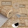 Washable Area Rugs Modern Geometric Rug Soft Non-Slip Low Pile Rug - 3 of 4