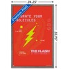 Trends International DC Comics Movie The Flash - Vibrate Your Molecules Framed Wall Poster Prints - 3 of 4