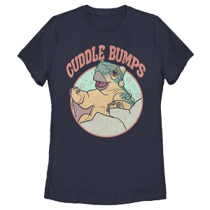 Women's Jurassic World: Camp Cretaceous Cuddle Bumps Circle T-Shirt - 1 of 4
