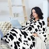 Tirrinia Fleece Wearable Blanket Super Soft Comfy Plush Fleece  for Women Men Throw Wrap Cover Indoors or Outdoors , 55''x 80'' - 4 of 4