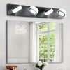 DAKAFUL LED Bathroom Vanity Light, with Multi 360° Rotatable Acrylic Up&Down Heads, Stepless Dimmable Wall Lights Over Mirror,for Bathroom/Bedroom - 3 of 4
