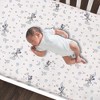 Lambs & Ivy Disney Baby Moonlight Mickey Mouse Fitted Crib Sheet - White - 2 of 4