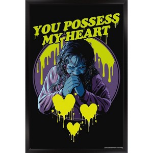 Trends International The Exorcist: Seasons of Scare - You Possess My Heart Framed Wall Poster Prints - 1 of 4