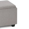 Sapphtopaz 41.7" Storage Bench Ottoman with Storage, Storage Organizer Ottoman Bench for Entryway Bedroom - 2 of 4