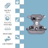 THE LICKER STORE Arlo Adjustable Soft Padded No Pull Pet Harness with 3 Buckles and 3 Leash Clips - 3 of 4