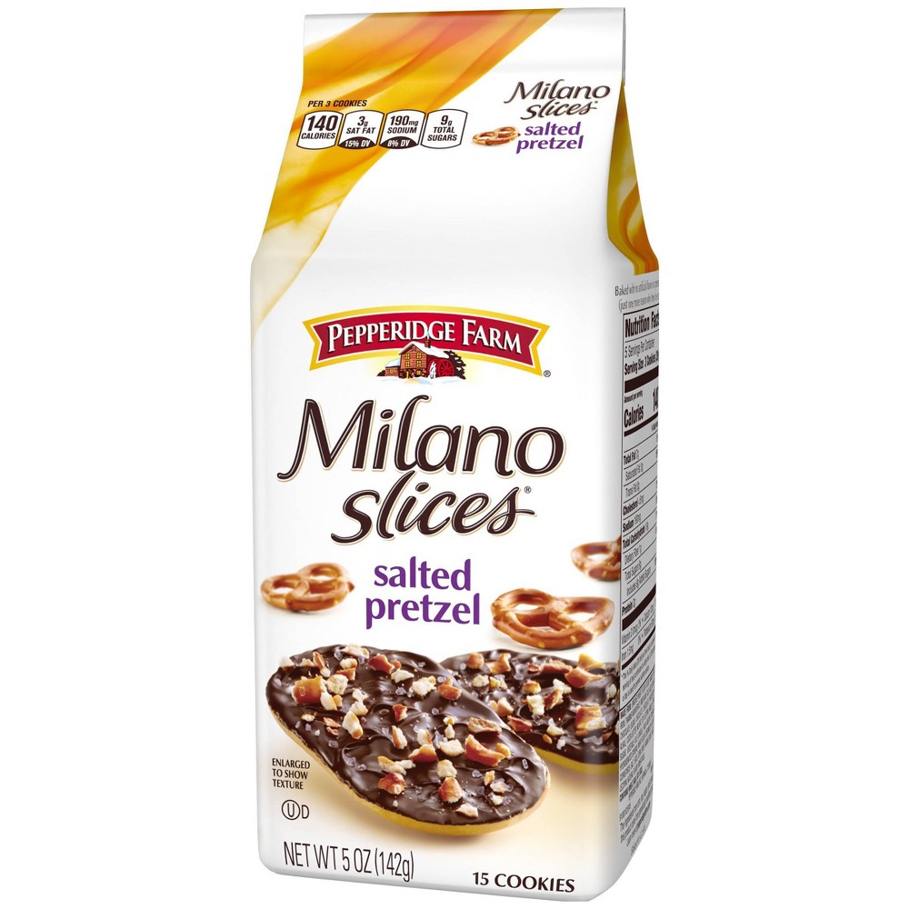 UPC 014100098669 product image for Pepperidge Farm Milano Slices Salted Pretzel Cookies - 5oz | upcitemdb.com