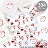 Big Dot of Happiness Jolly Santa Claus - Christmas Party Candy Favor Sticker Kit - 304 Pieces - 2 of 4