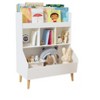 TIRAMISUBEST 5-Tier Toy Storage Organizer & Buffet Cabinet - White Kids Room Organizer with Shelves for Books, Toys & Decor - 2 of 4