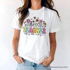 Helping Little Minds Grow Teacher T-Shirt, Floral Appreciation Tee| OrnamentallyYou - 4 of 4