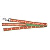 The Worthy Dog Gingerbread Bones Pet Leash - Red - L - image 3 of 3