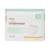 McKesson Classic Incontinence Underwear, Light Absorbency, Unisex, Large - 2 of 4