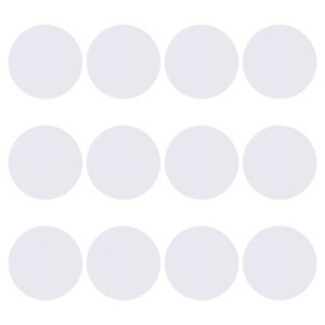 Unique Bargains Self-Adhesive Waterproof PVC Classroom Round Floor Sticker 12 Pcs - 1 of 4
