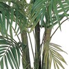 4ft Artificial Areca Palm Tree in Pot - Nearly Natural: Indoor Botanical Decor, Unlit Green Faux Plant - 3 of 3