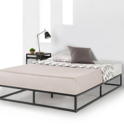 Queen 10" Modernista Metal Platform Bed Frame Black - Mellow : Target