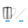Unique Bargains Coffee Machine Accessories Stainless Steel Milk Frothing Pitcher with Latte Art Pen - 3 of 3