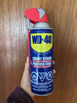 WD40 Multipurpose SmartStraw Spray for Rust Removal,Sticky Residue