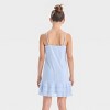 Girls' Rosette Ruffle Dress - art class™ Purple - 2 of 3
