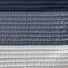 PAGED Faux Silk Dupioni Shower Curtain with Pintuck Detailing, 72x72" Colorblock Design Shower Curtain for Bathroom with Light Sheen - 4 of 4
