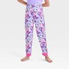 Girls' Hello Kitty & Kuromi 2pc Short Sleeve Pajama Set - Purple - 4 of 4